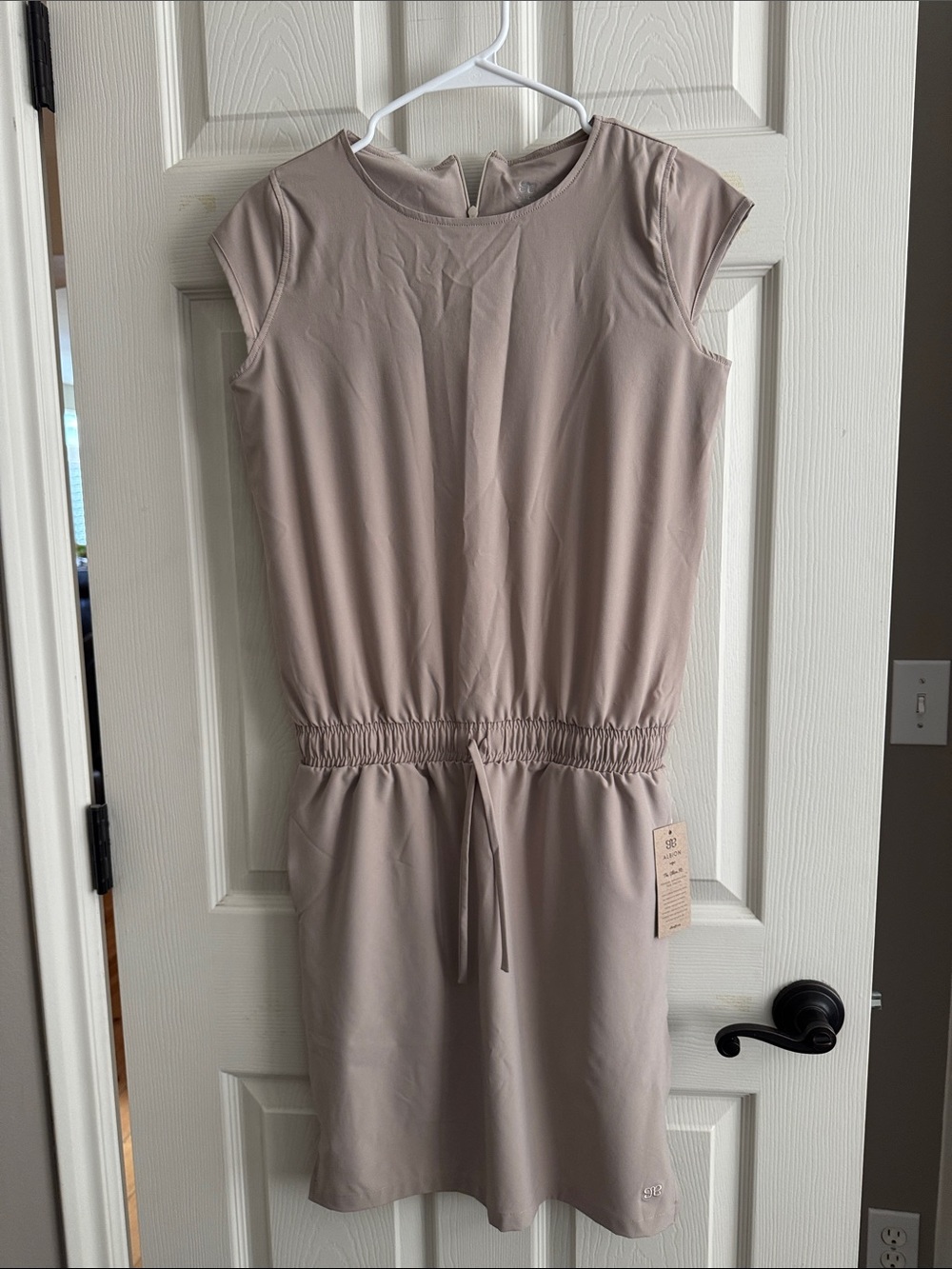 Albion Fit cobblestone Going Places Dress- XS